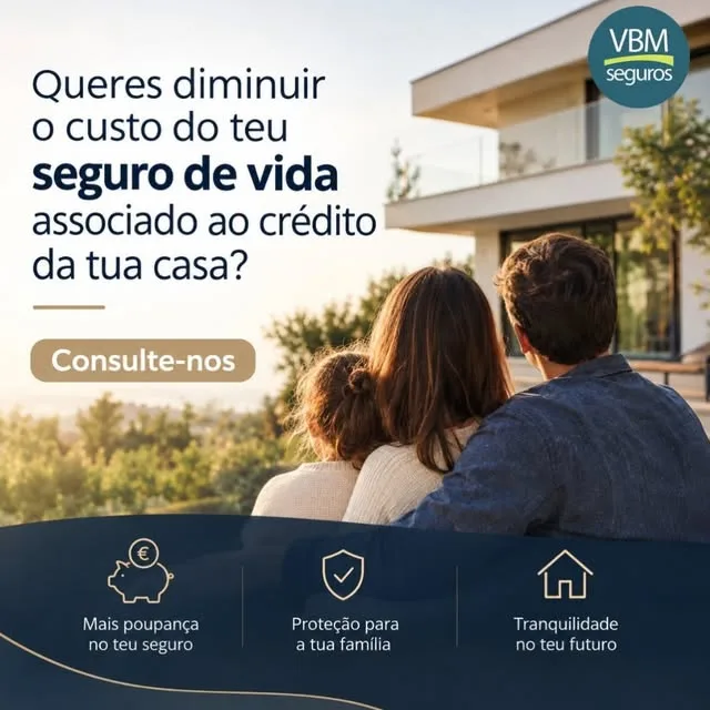 Publicação: diminuir o custo do seguro de vida associado ao crédito habitação